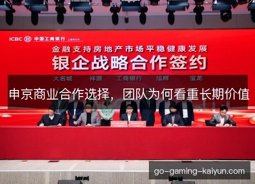 申京商业合作选择，团队为何看重长期价值